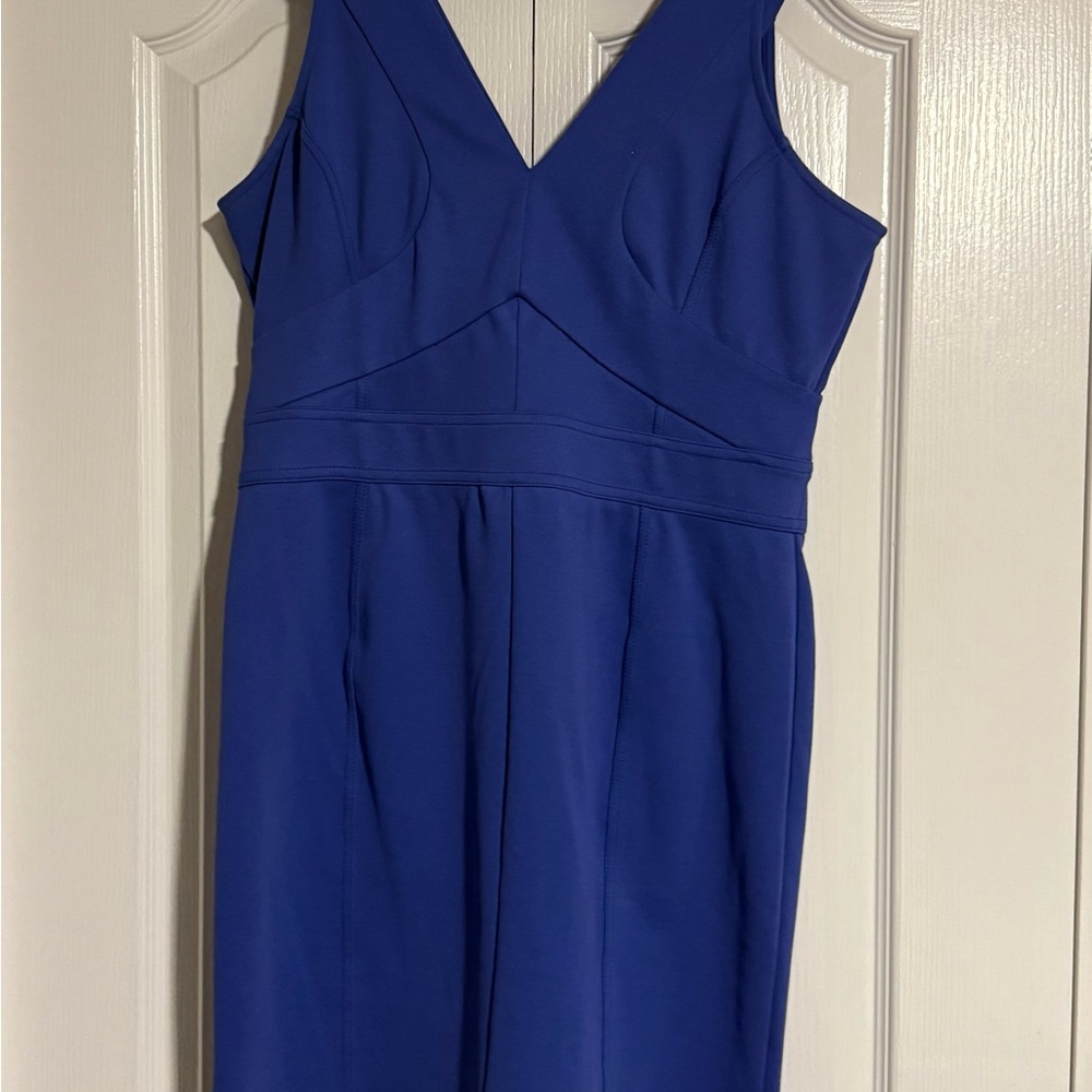 Ted Baker Royal Blue Midi Dress
